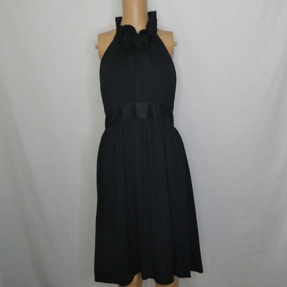 Jill Stuart Collection Halter Dress Ruffle Empire - Picture 1 of 9